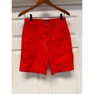 Polo by Ralph Lauren Boys Orange Bermuda Shorts sz 14 NWOT